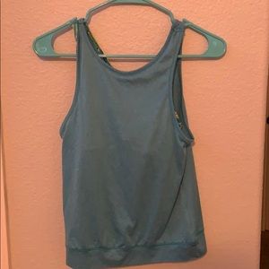 work out tank top, with built in bra